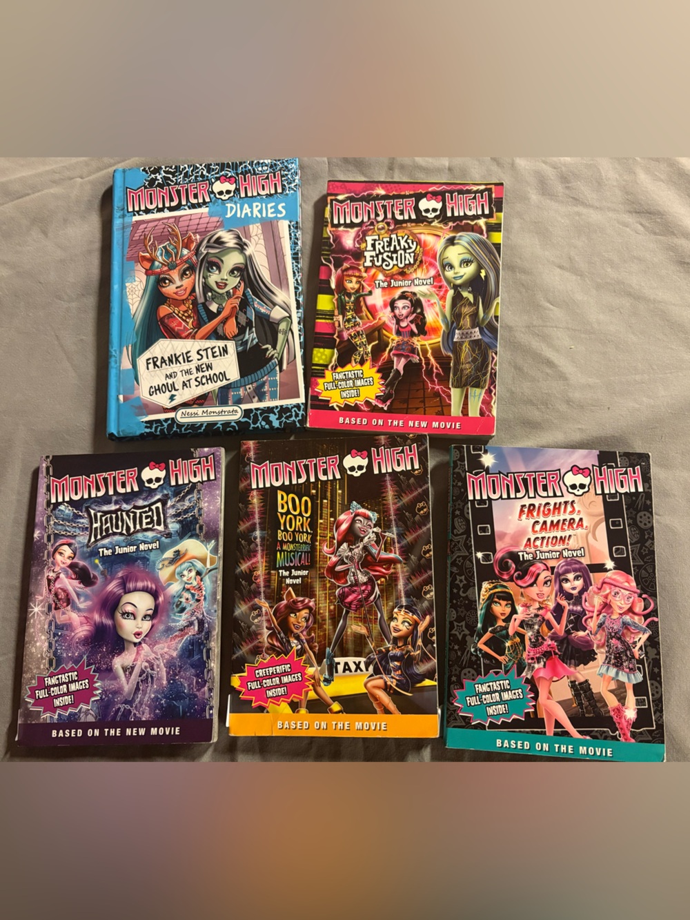 Monster High Book Lot
